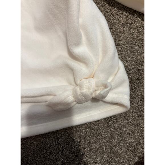 NWOT Old Navy Kid's White Cowl Neck Fleece Pullover Long Sleeve Size XL (14-16) - Picture 3 of 3